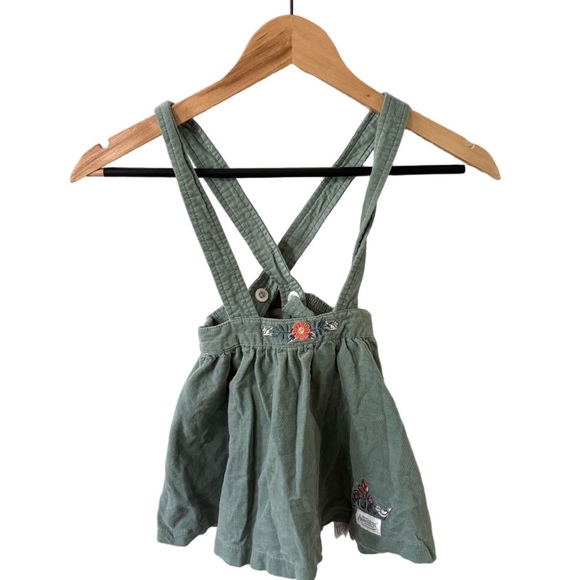 Disney Other - Disney Kids Suspender Skirt in Green